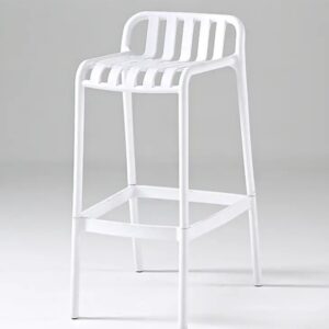Bar Stool - White