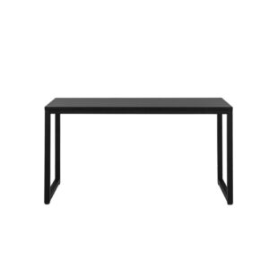 Black Modern Desk and Chair Set